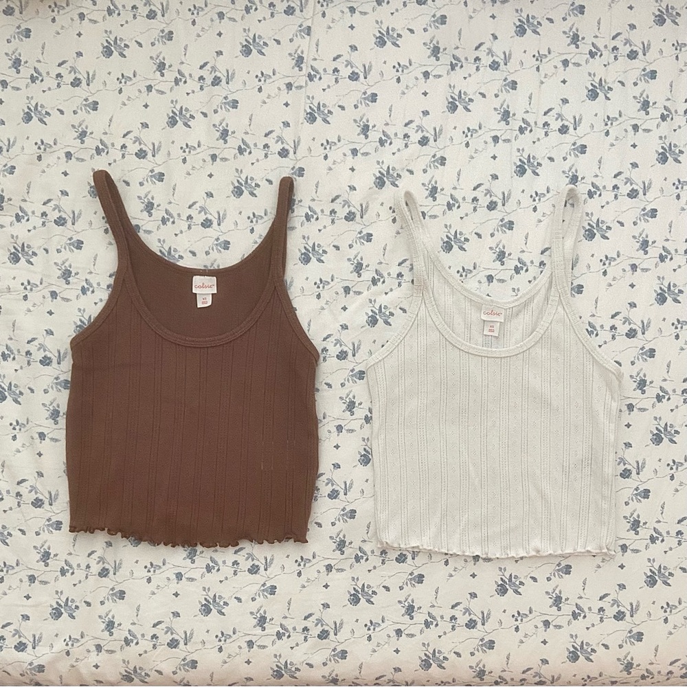 Pointelle camis from Target